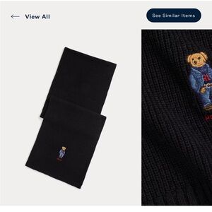 Ralph Lauren Polo Bear Scarf